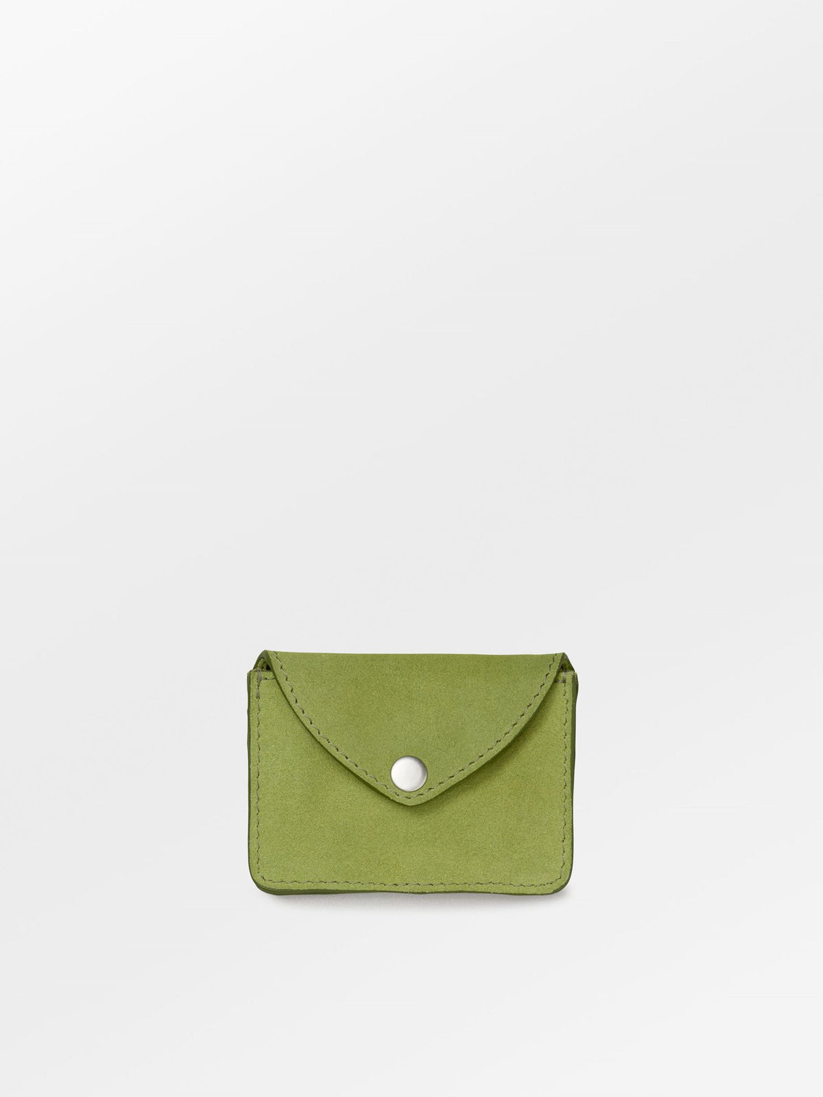 Becksöndergaard, Suede Card Wallet - Woodbine Green, black week, black week