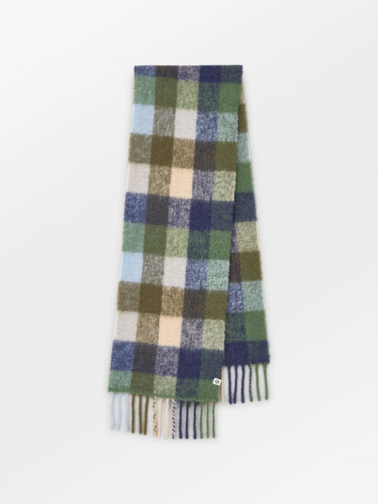 Becksöndergaard, Check Anilopa Scarf - Dark Forest, archive, archive, sale, sale, black week, black week