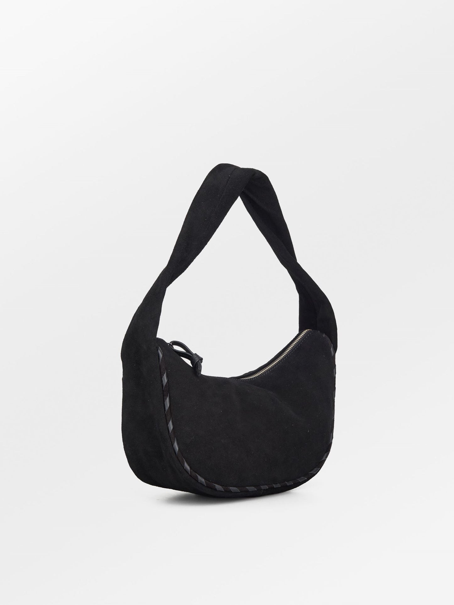 Suede Veg Talia Bag - Black OneSize BeckSöndergaard