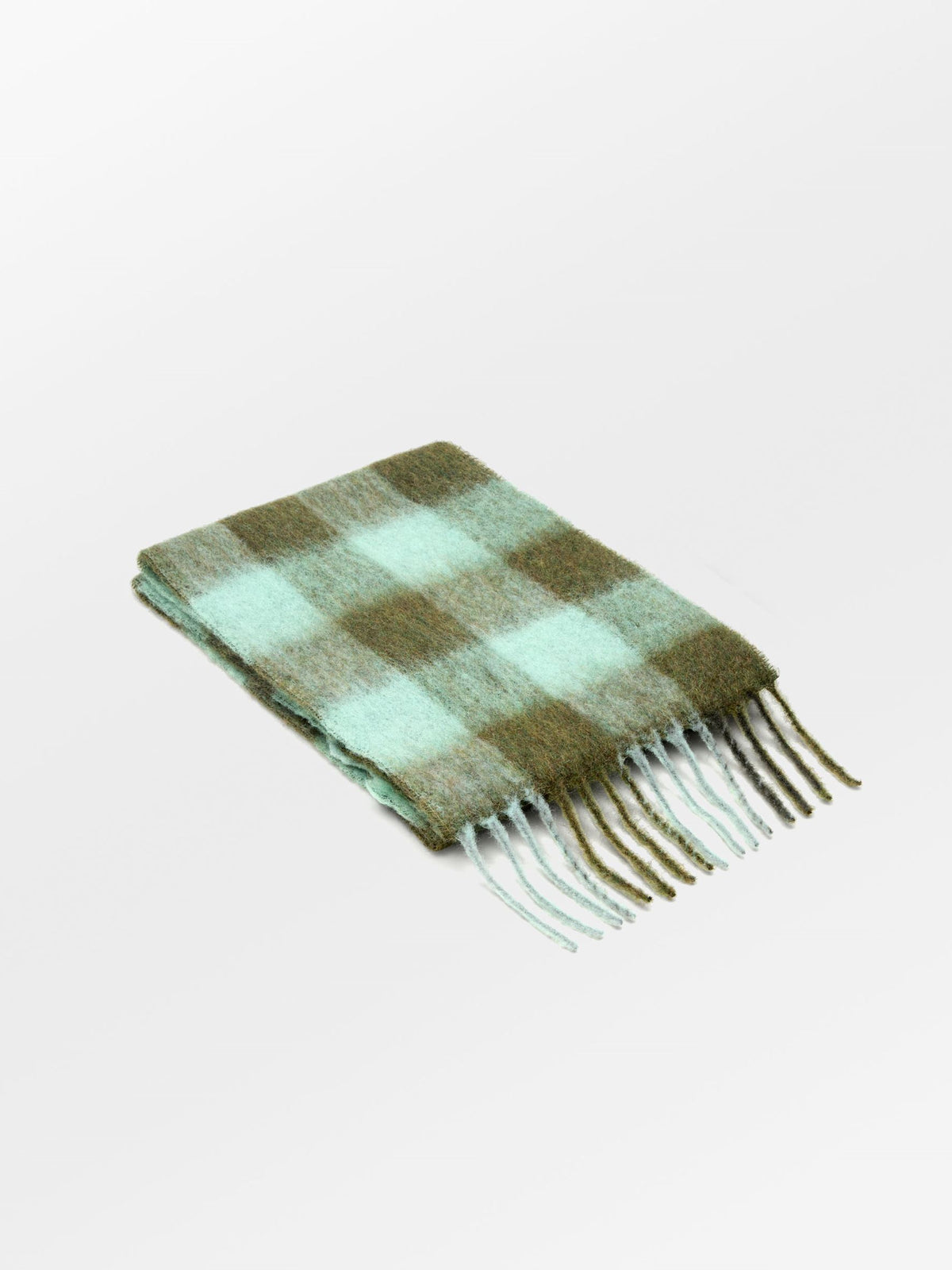 Becksöndergaard, Check Mincho Scarf - Sage Green, archive, archive