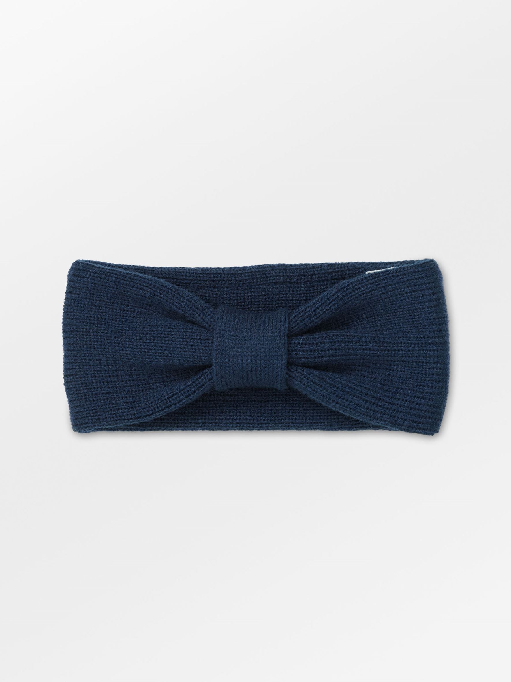 Becksöndergaard, Solid Emerald Cleo Headband - Navy Blue, accessories, winter accessories, gaveideer under 250, black week