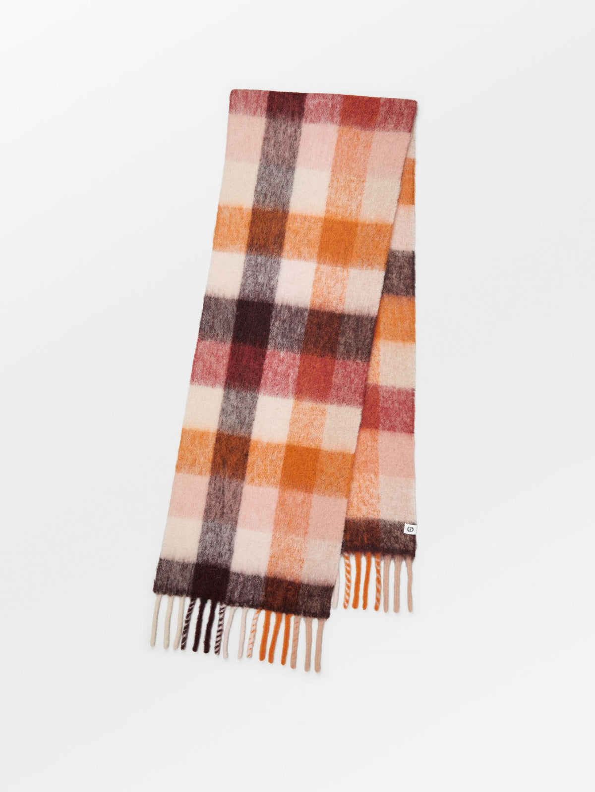 Becksöndergaard, Check Anilopa Scarf - Pink Peacock, archive, archive