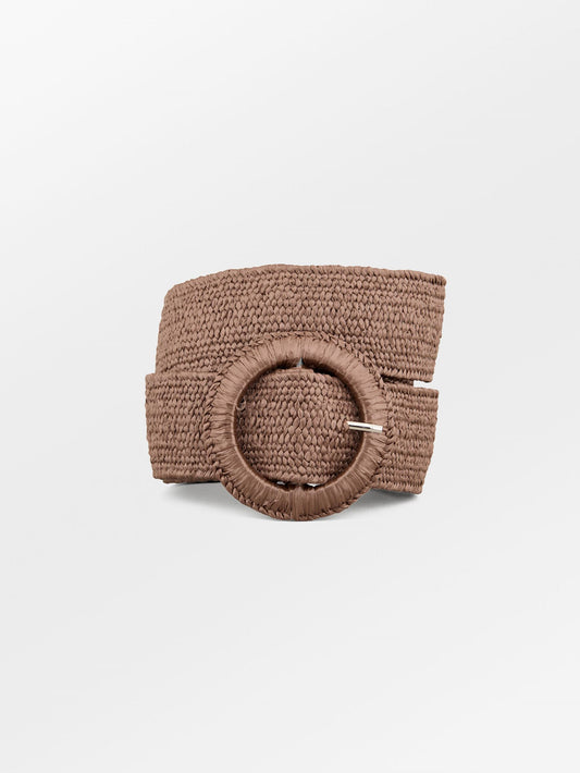 Becksöndergaard, Wide Zia Belt - Cappuccino Brown, archive, archive annonce styles, high summer 2026
