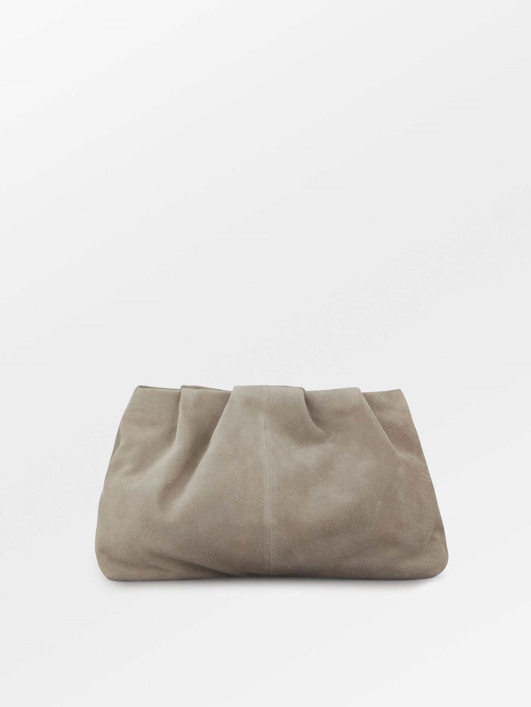 Suede Clutch Bag OneSize BeckSöndergaard