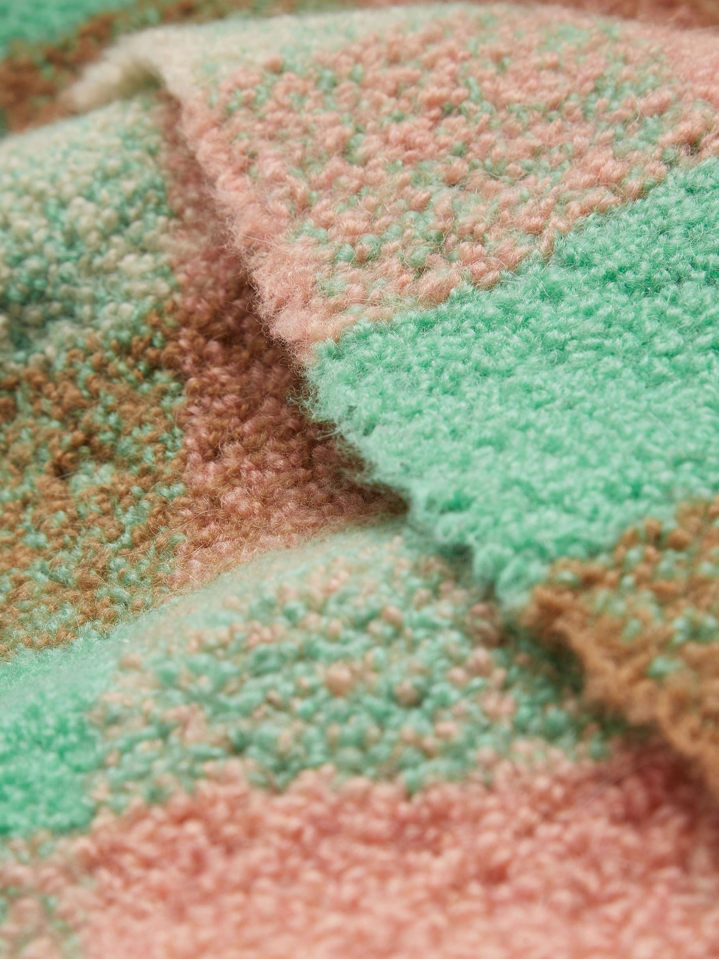 Check Teddy Scarf OneSize BeckSöndergaard