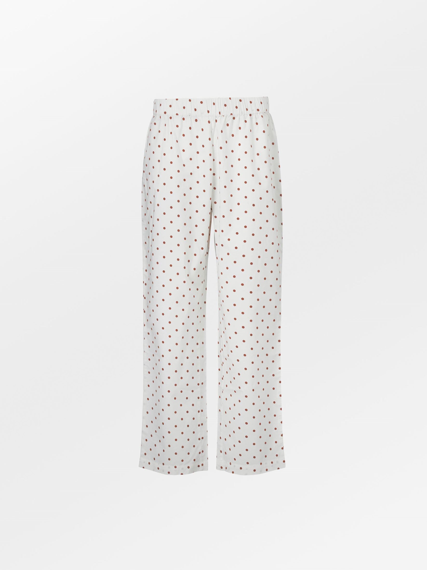 Dot Pyjamas Set - Caramel Brown Clothing BeckSöndergaard