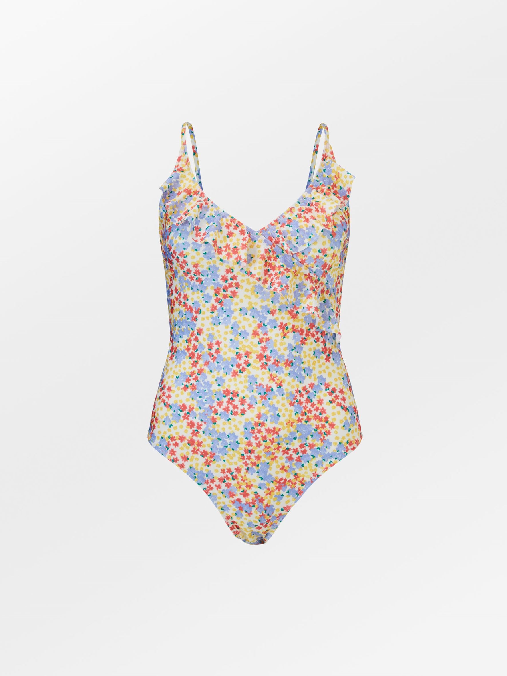 Oline Bly Frill Swimsuit Clothing BeckSöndergaard