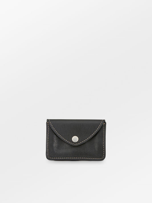 Becksöndergaard, Nappa Card Wallet - Black, mid season sale, mid season sale 2026