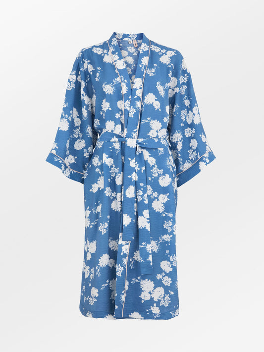 Becksöndergaard, Antonia Luelle Kimono - Coronet Blue, archive, homewear, sale, homewear, sale, archive