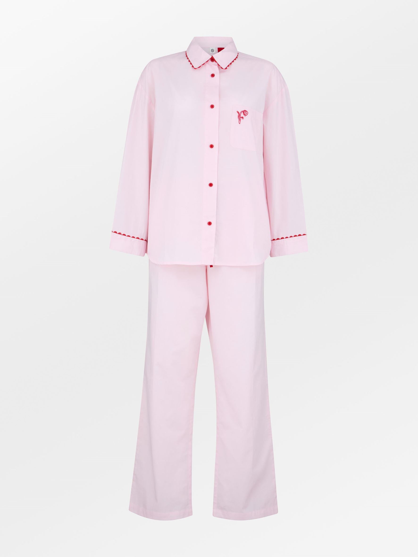 Scallop Pyjamas Shirt Clothing BeckSöndergaard
