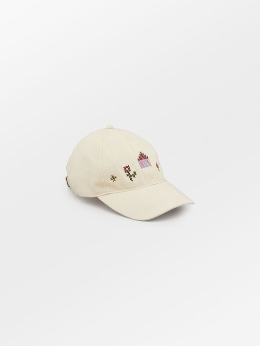 Embroidered Cotta Cap OneSize BeckSöndergaard
