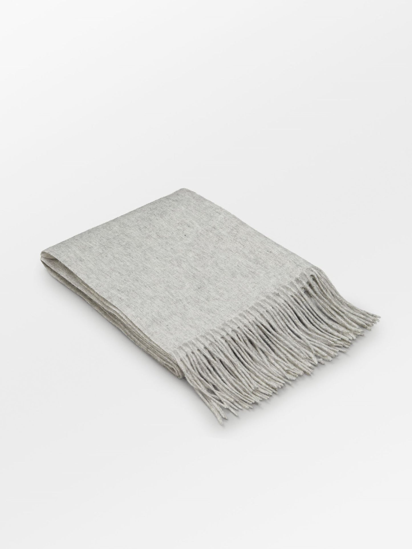 Crystal Edition Wool Scarf - Light Grey OneSize BeckSöndergaard