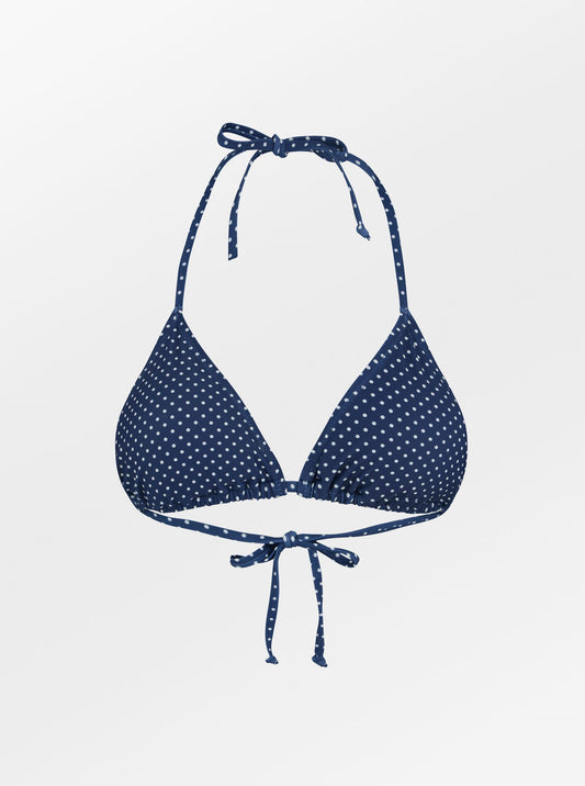 Polka Dot Bel Bikini Top Clothing BeckSöndergaard