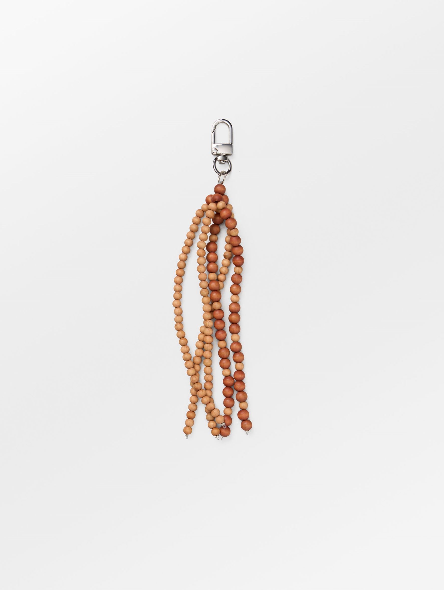 Beaded Wood Tassel Charm OneSize BeckSöndergaard