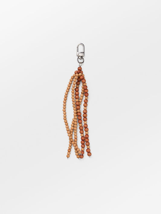 Beaded Wood Tassel Charm OneSize BeckSöndergaard