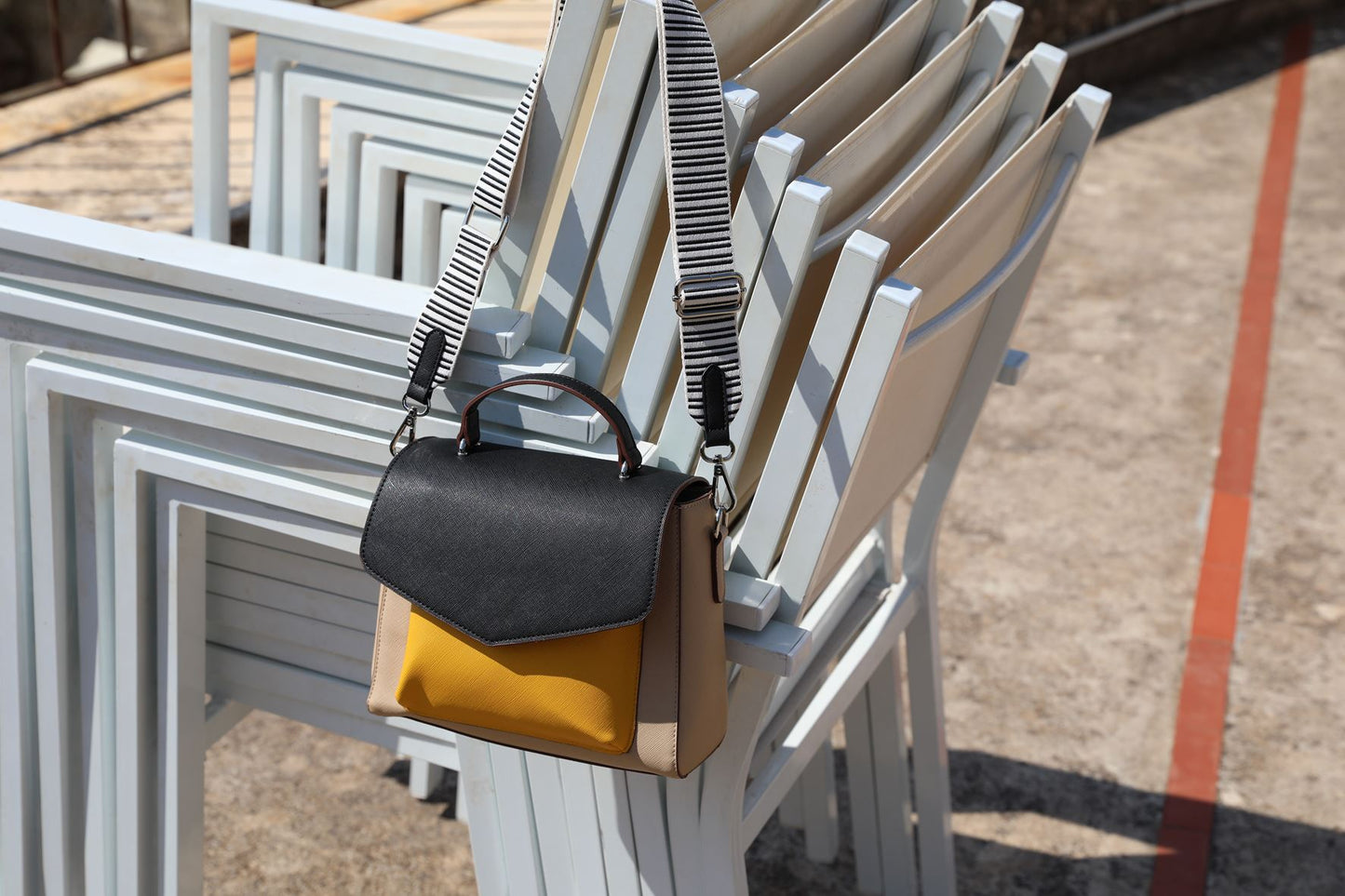 Mixy Block Elvisa Bag OneSize BeckSöndergaard