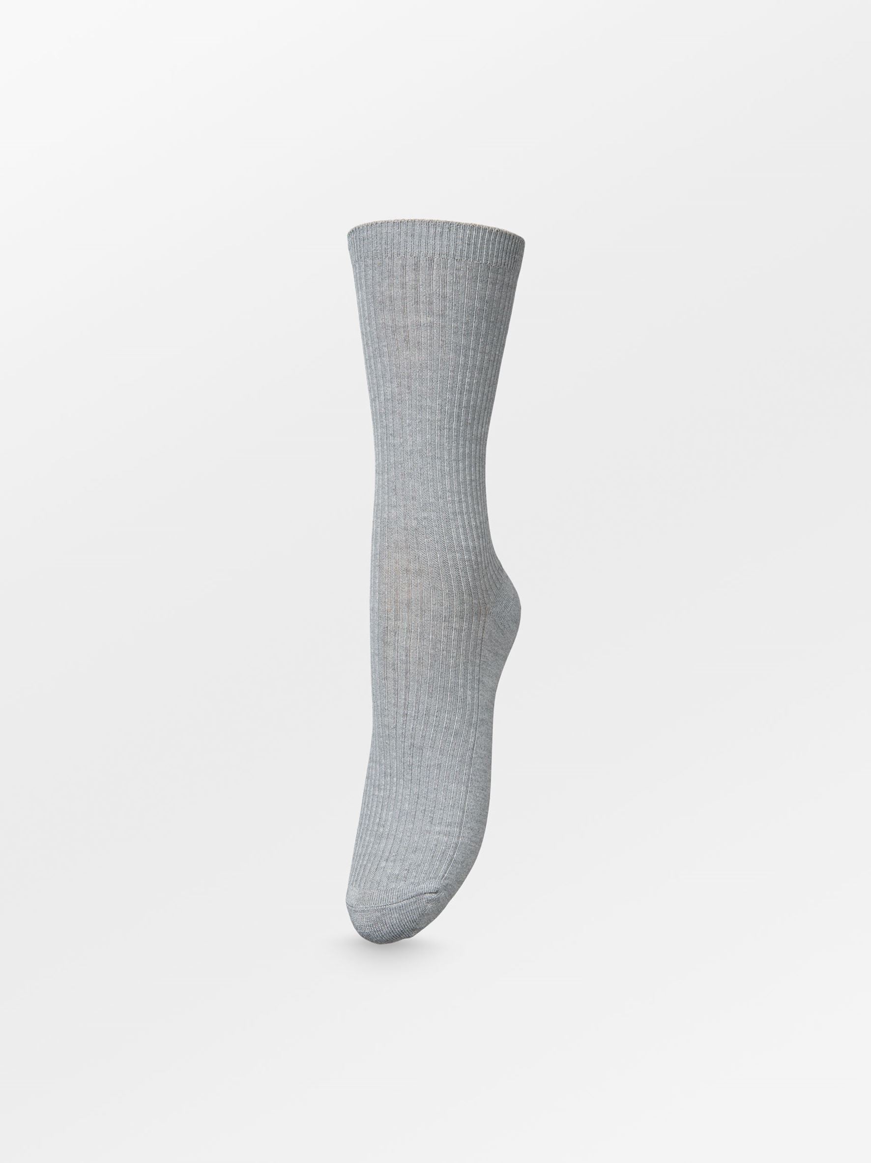 Telma Solid Sock - Grey Socks BeckSöndergaard