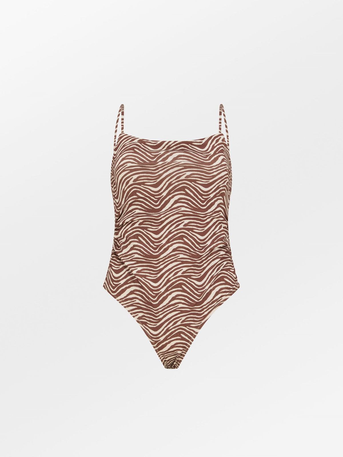 Becksöndergaard, Zelora Amie Swimsuit - Brown Tortoise Shell, clothing
