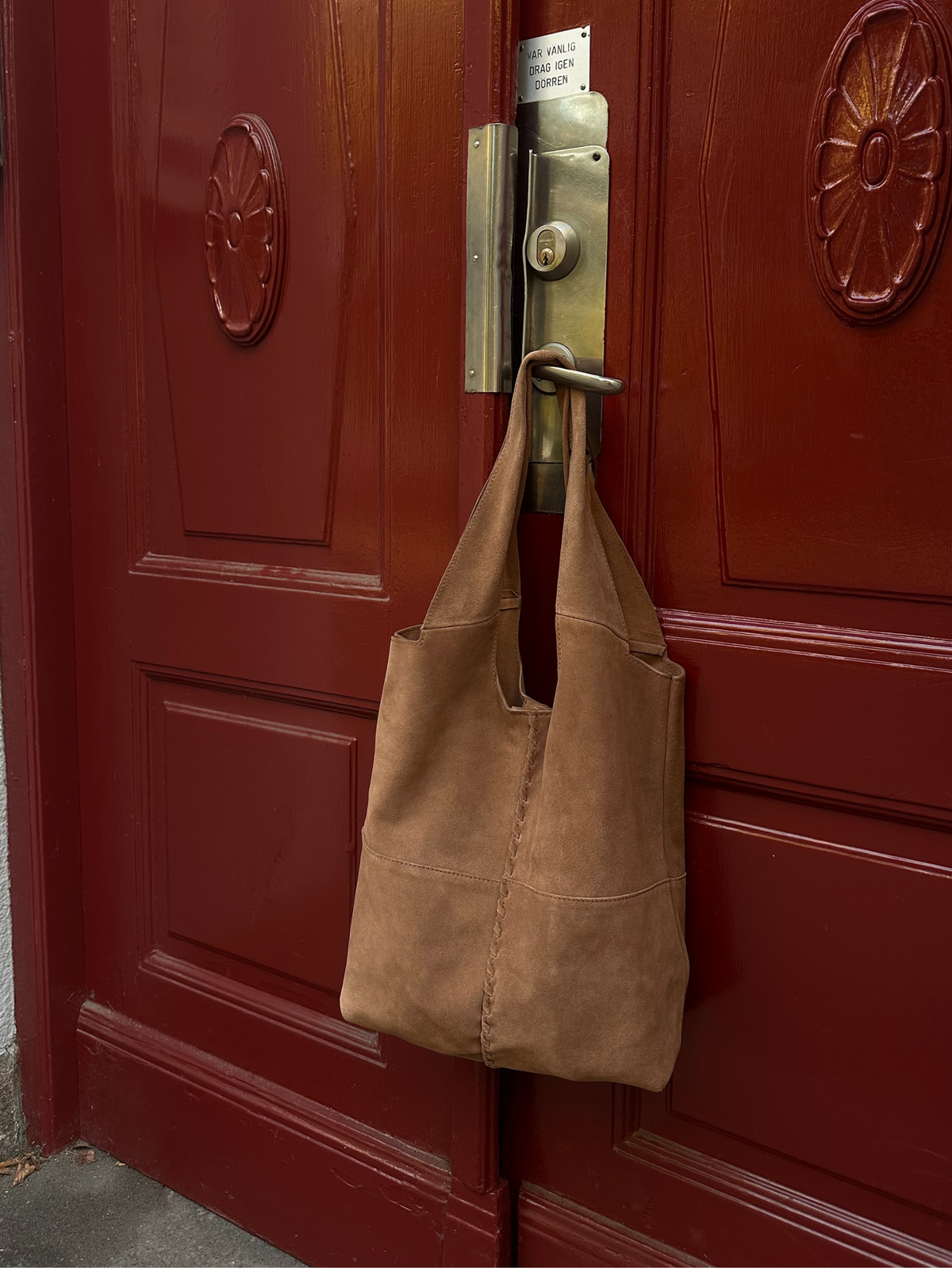 Suede Demi Bag OneSize BeckSöndergaard