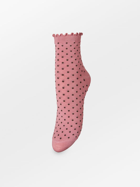 Dotted Frilla Short Sock Socks BeckSöndergaard
