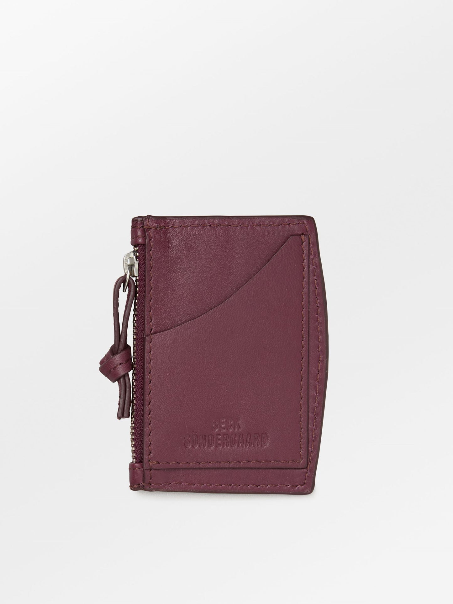 Nappa Zip Card Holder OneSize BeckSöndergaard
