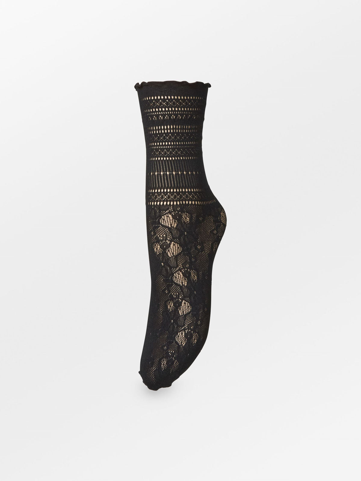 Becksöndergaard, Bloom Lace Sock - Black, archive, archive, socks
