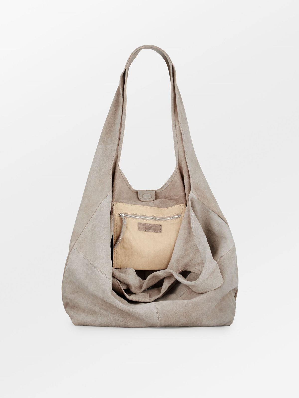 Becksöndergaard, Suede Dalliea Bag - Porpoise Gray, bags, bags, bags, archive, archive, bags, bags, bags