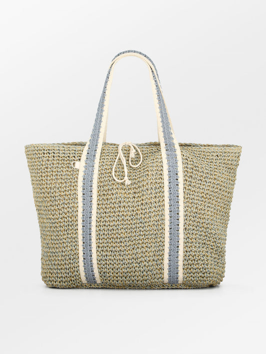 Becksöndergaard, Strawchet Pheobe Bag - Aqua Gray, bags, bags, sale, sale, bags, bags, bags