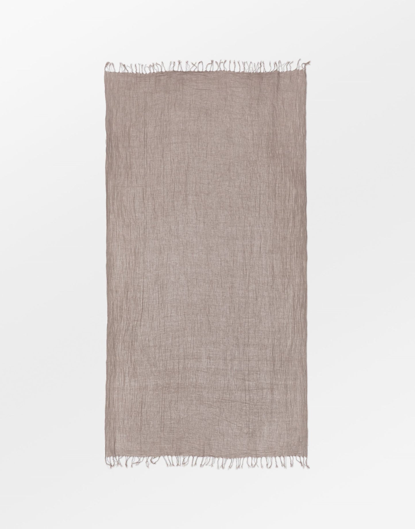 Solid Ilona Scarf - Sand Beige OneSize BeckSöndergaard