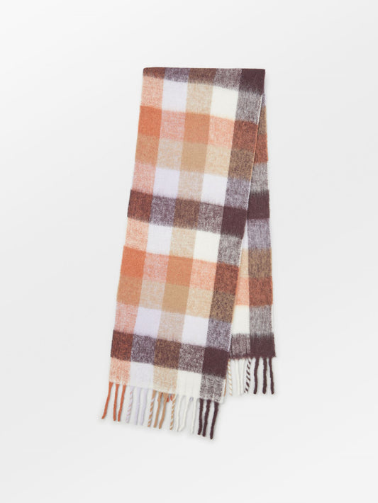Becksöndergaard, Check Anilopa Scarf - Rooibos Orange, archive, archive, sale, sale, black week, black week