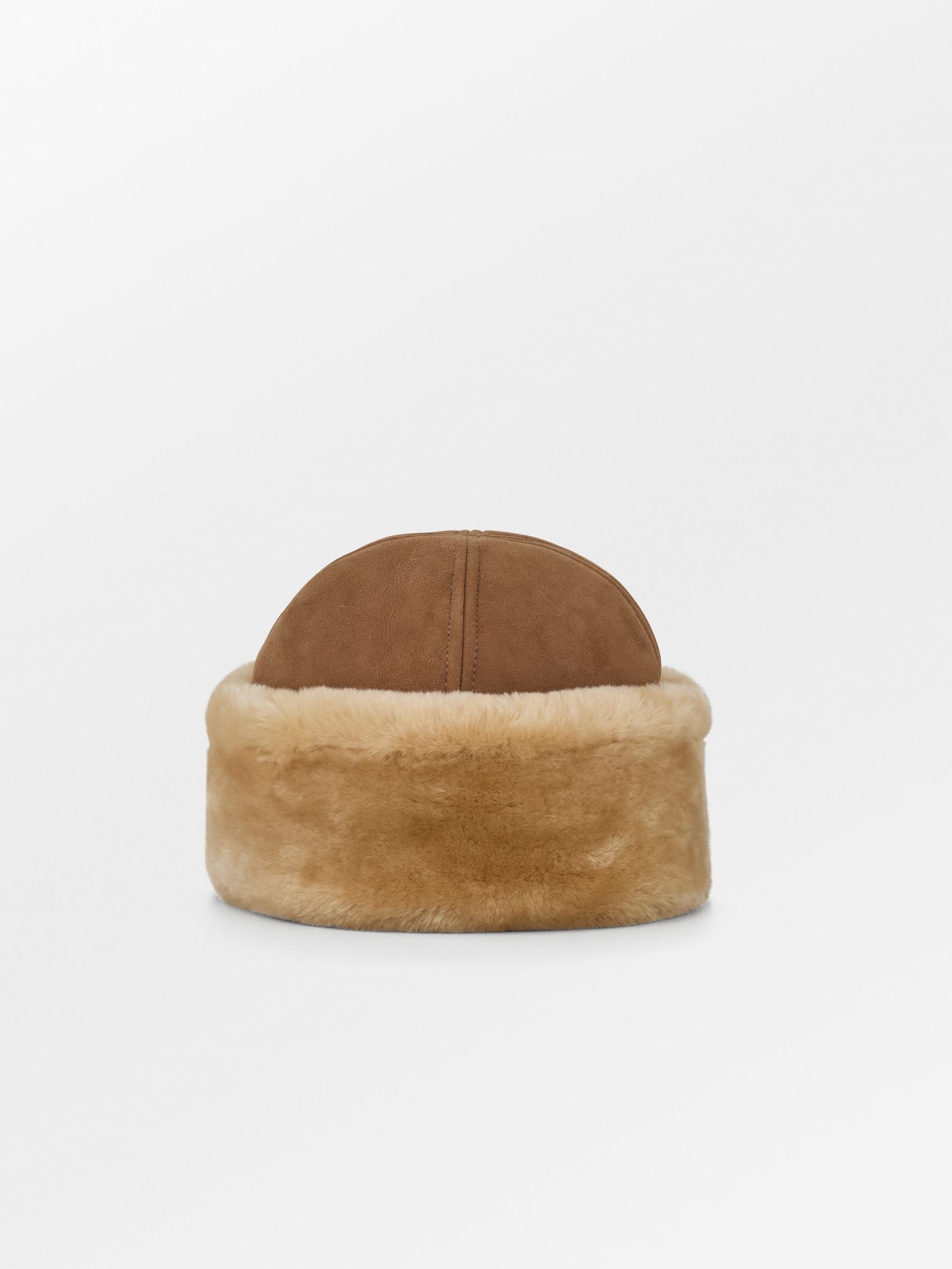 Becksöndergaard, Dora Shearling Hat - Emperador Brown, accessories, accessories, winter accessories, accessories, winter accessories