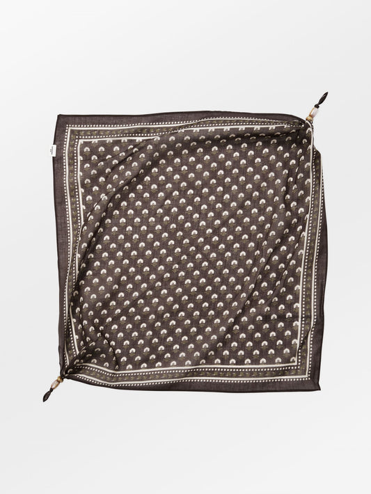 Becksöndergaard, Vara Cotta Scarf - Hot Fudge Brown, spring summer 2027x
