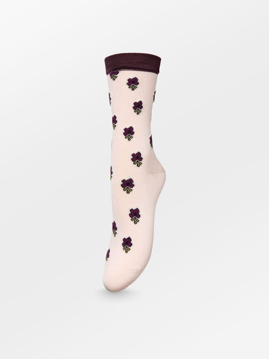 Becksöndergaard, Leavy Visca Sock - English Rose, socks, sale, sale, socks