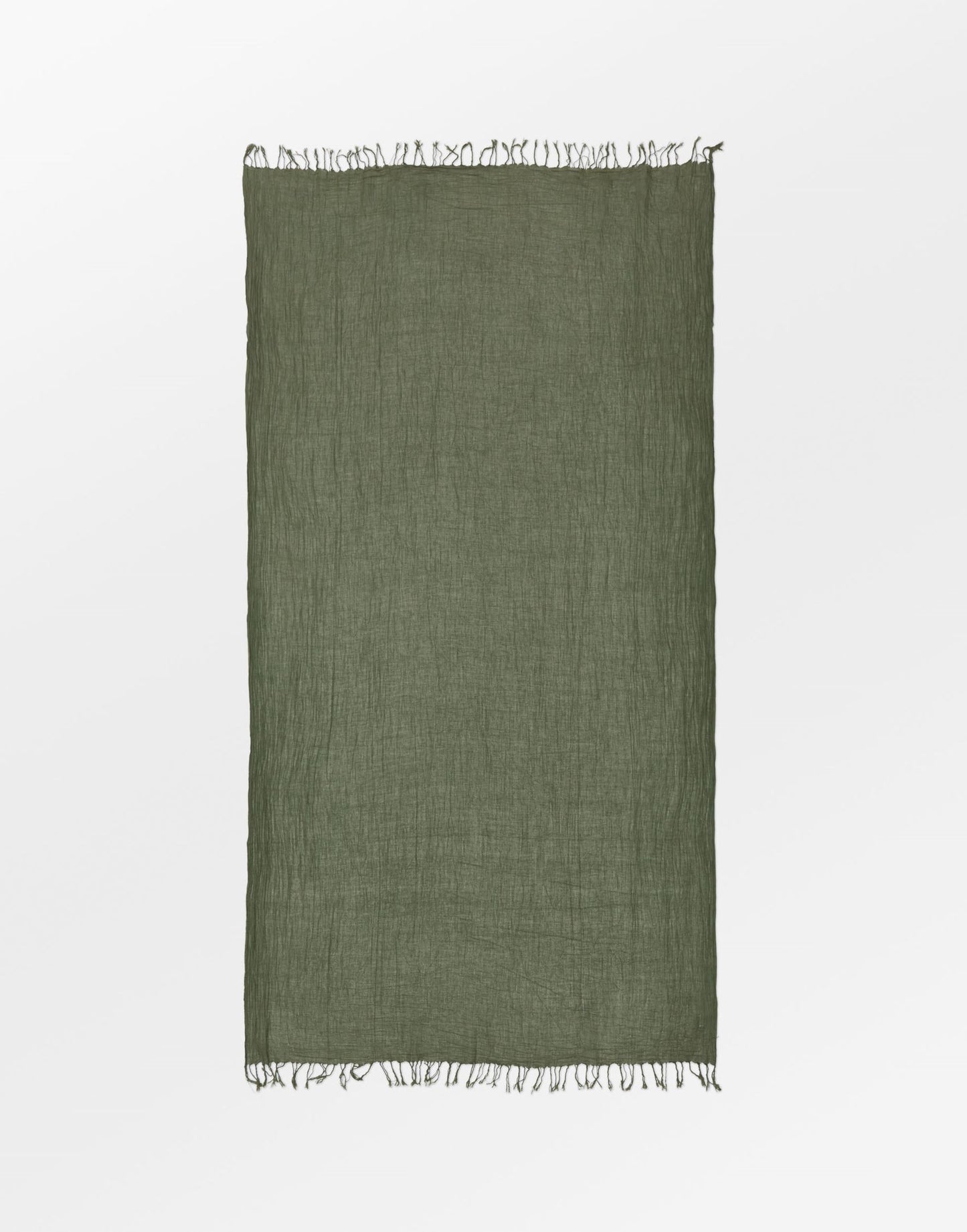 Solid Ilona Scarf - Green OneSize BeckSöndergaard