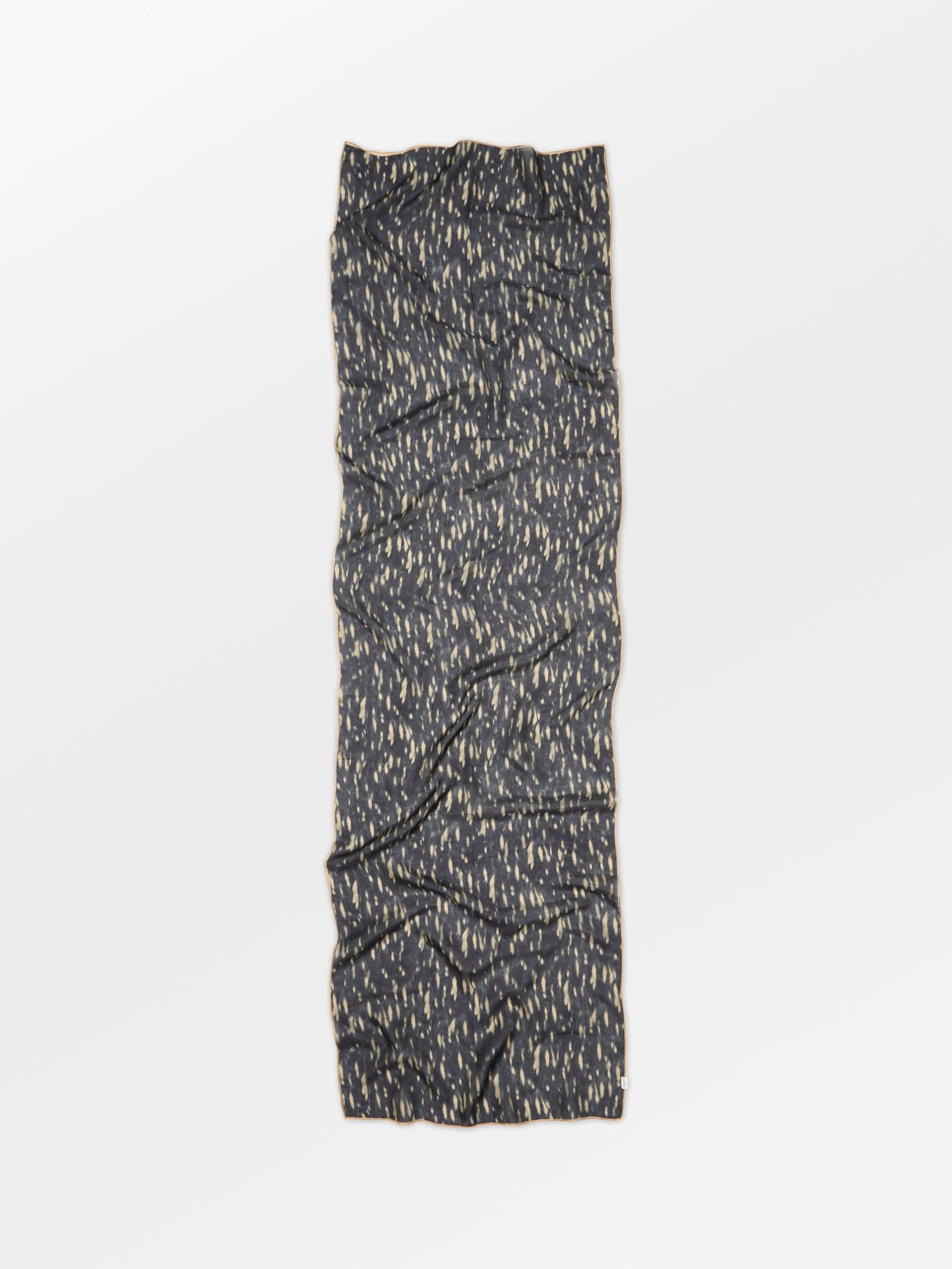 Becksöndergaard, Deery Taby Sia Scarf - Black, scarves, scarves