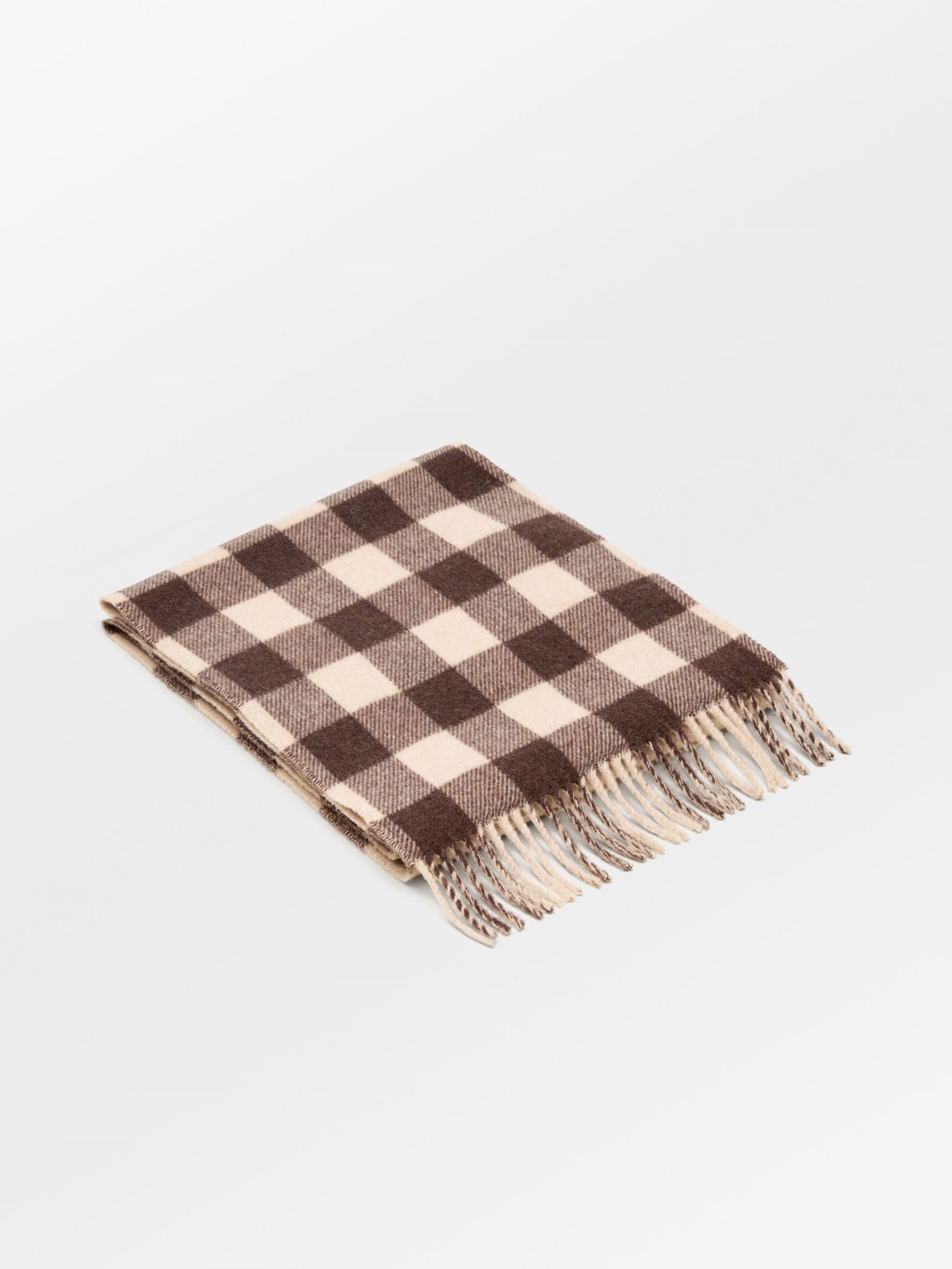 Becksöndergaard, Florenca Scarf - Melange Brown, scarves, scarves, sale, sale, scarves