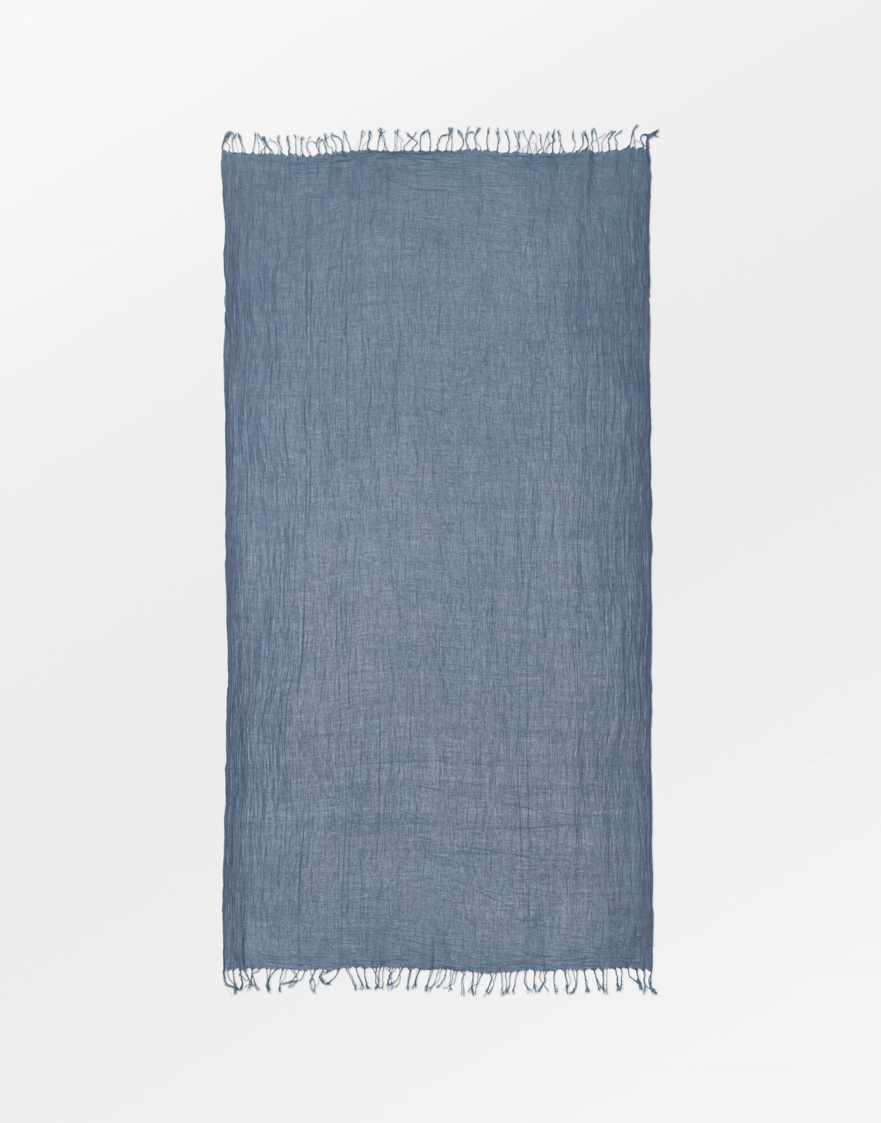 Solid Ilona Scarf - Light Blue OneSize BeckSöndergaard