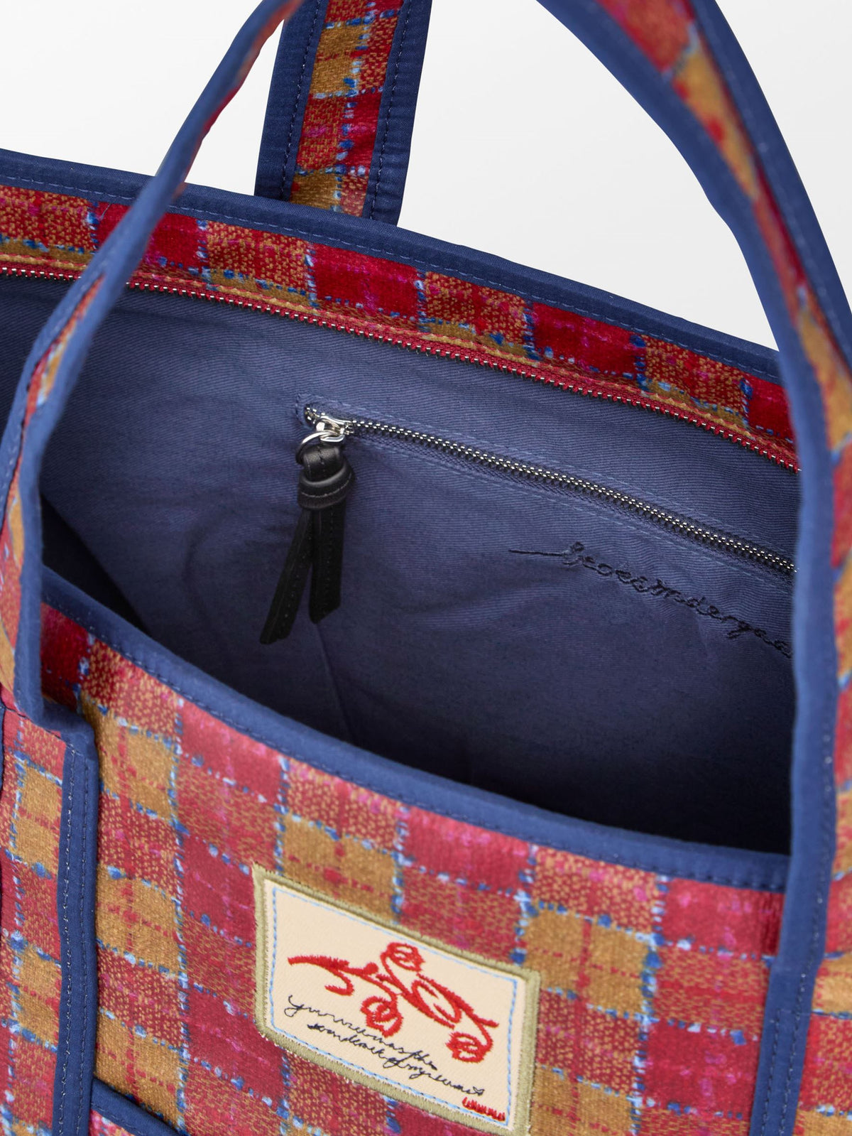 Checky Coated Aubrey Bag OneSize BeckSöndergaard