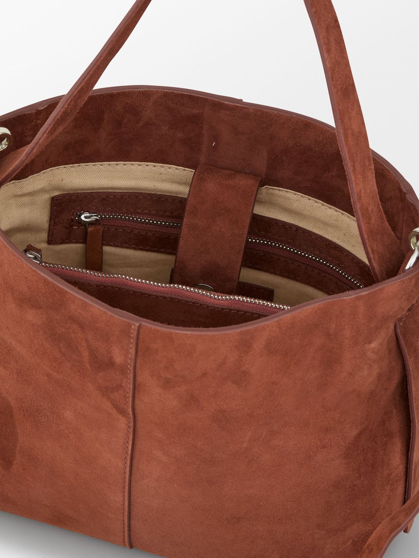 Suede Fraya Small Bag OneSize BeckSöndergaard