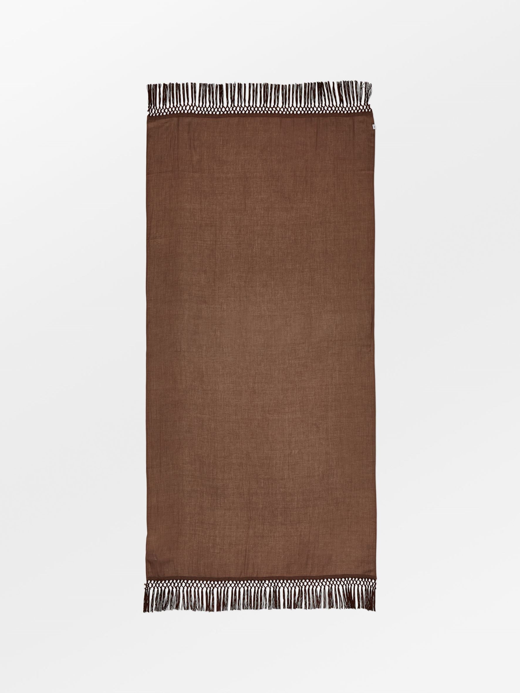 Becksöndergaard, Fran Cowea Scarf - Partridge Brown, scarves, archive, archive, sale, sale scarves, sale, sale scarves, sale, scarves