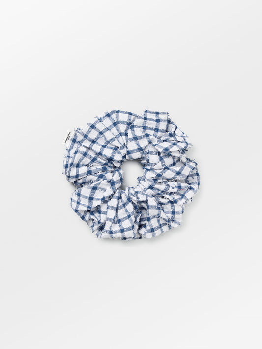 Gingham Scrunchie OneSize BeckSöndergaard