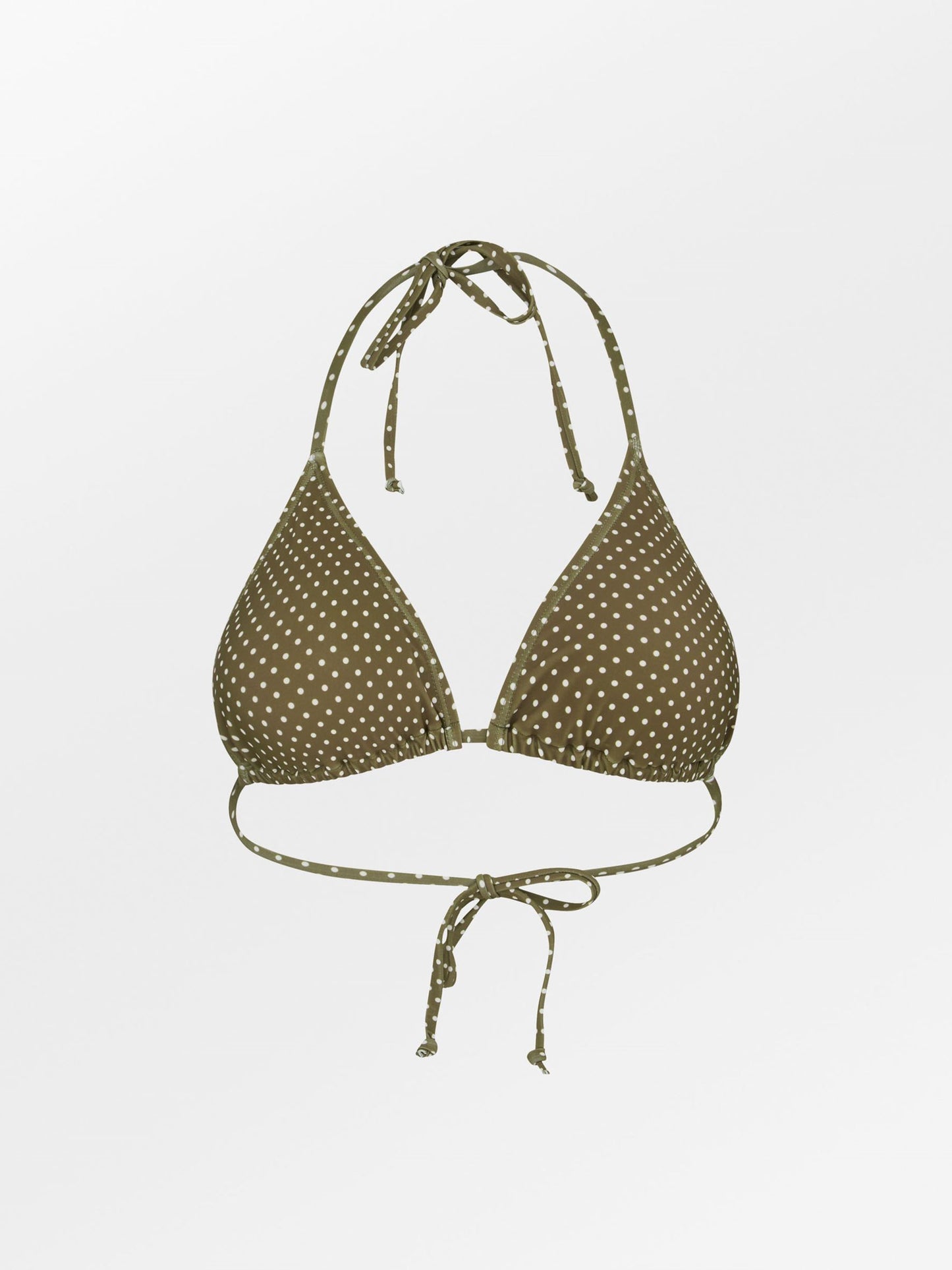 Polka Dot Bel Bikini Top Clothing BeckSöndergaard