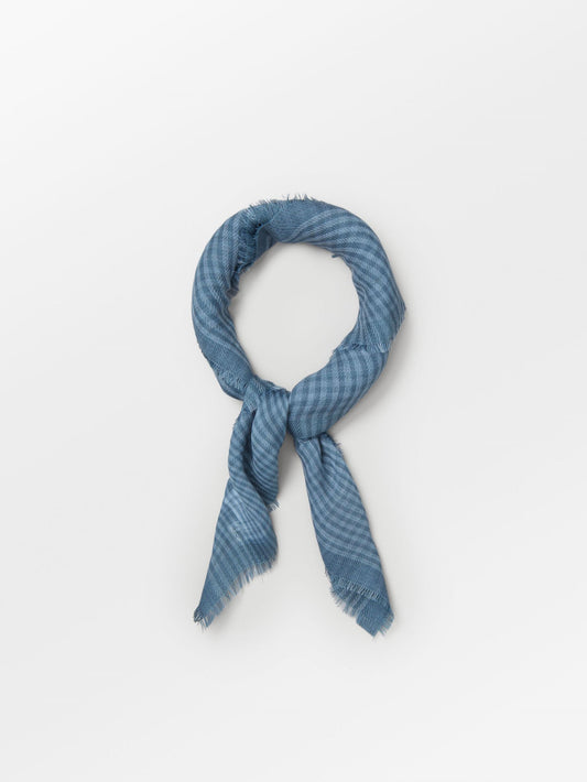 Gingham Wica Scarf OneSize BeckSöndergaard