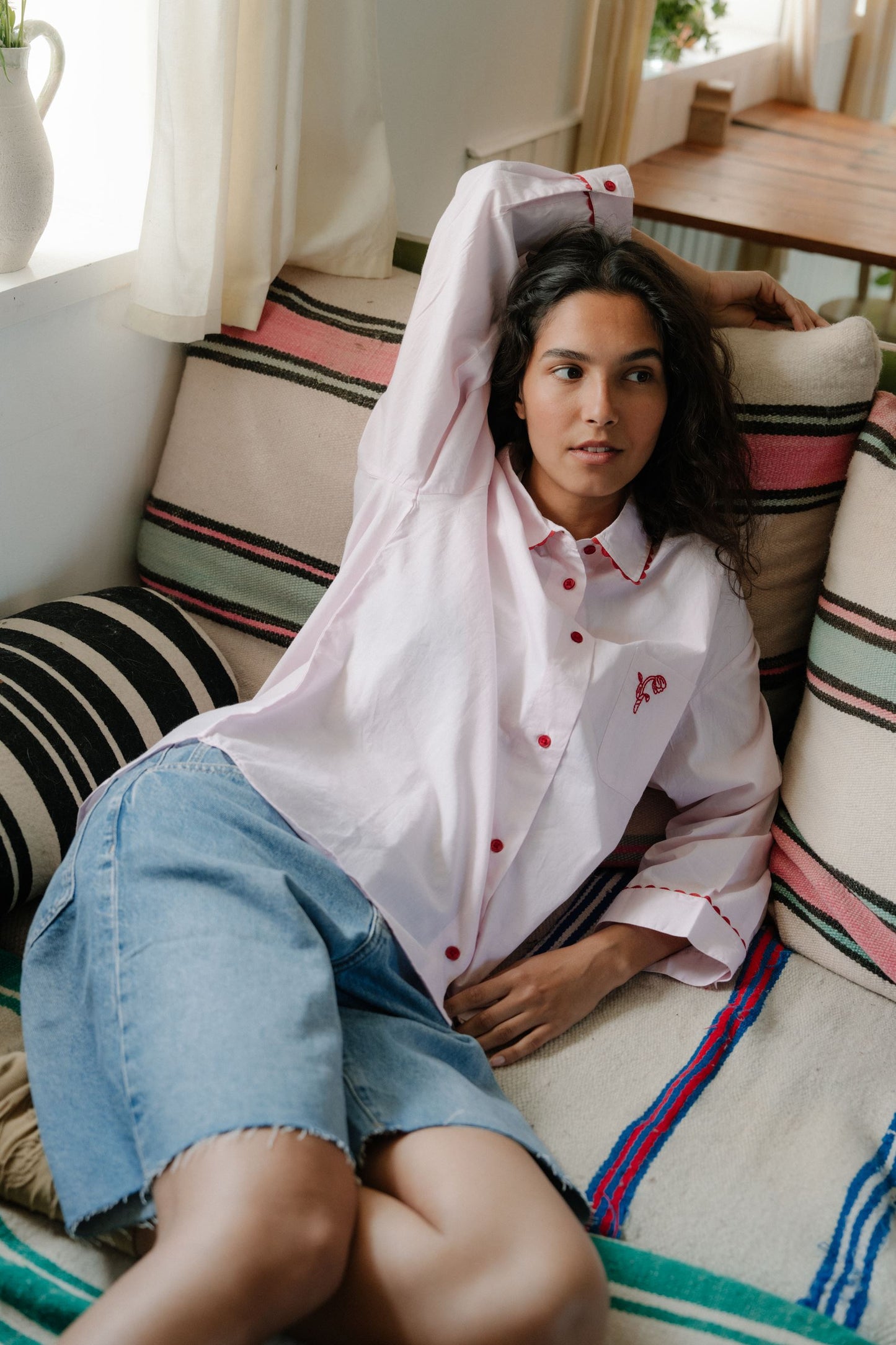 Scallop Pyjamas Shirt Clothing BeckSöndergaard