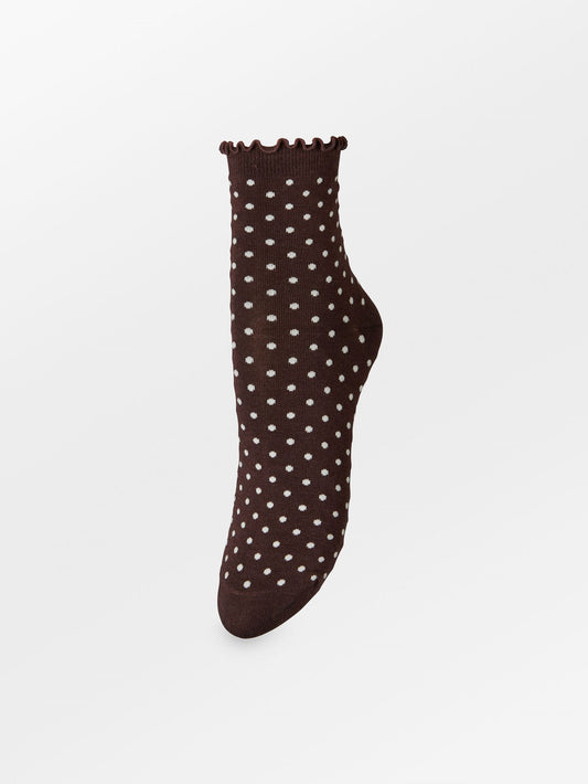Dotted Frilla Short Sock Socks BeckSöndergaard