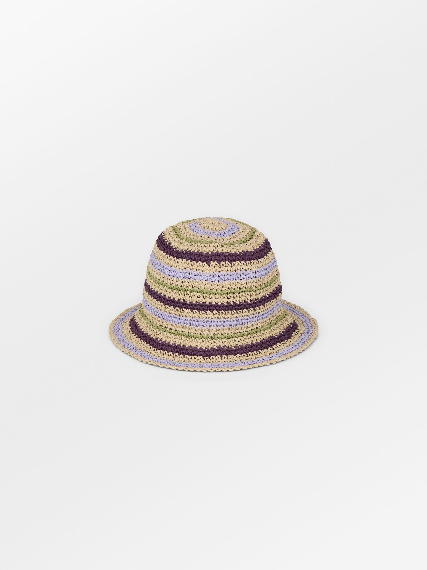 Striped Saverina Straw Hat Clothing BeckSöndergaard