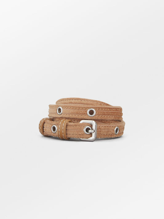 Becksöndergaard, Corduroy Aria Belt - Almond Brown, accessories, accessories, mid season sale, mid season sale