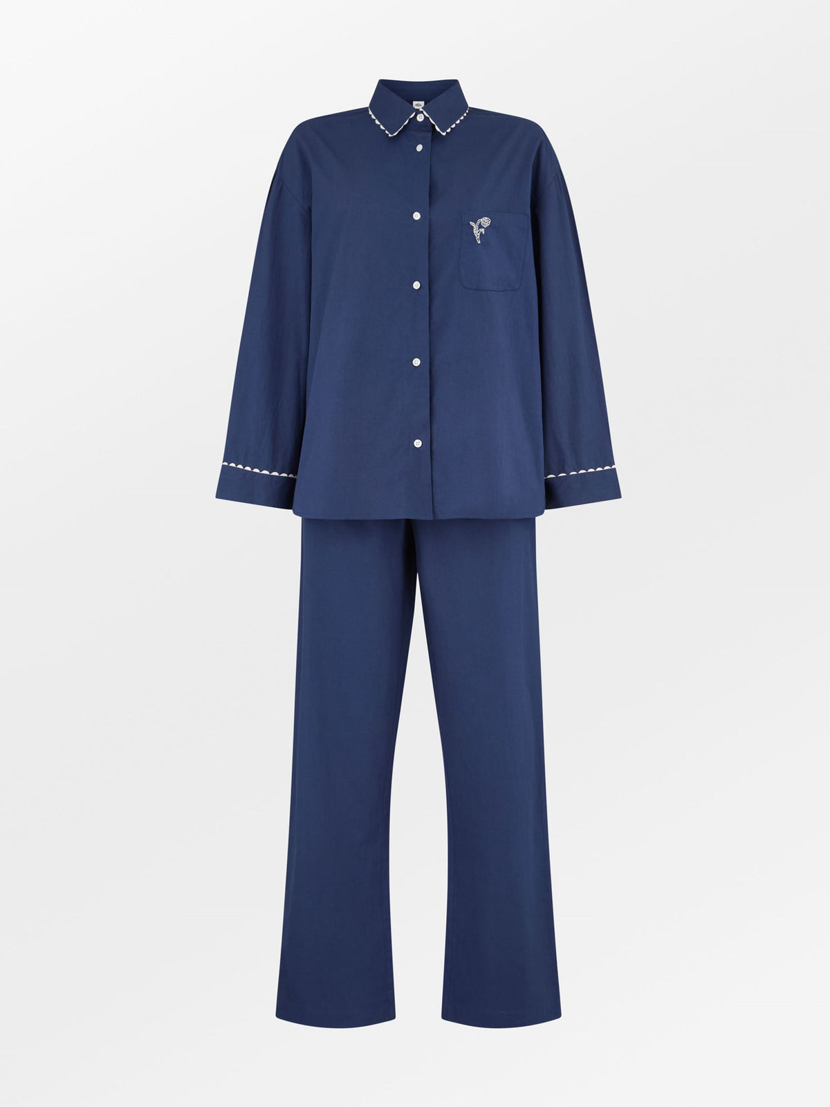 Scallop Pyjamas Shirt Clothing BeckSöndergaard