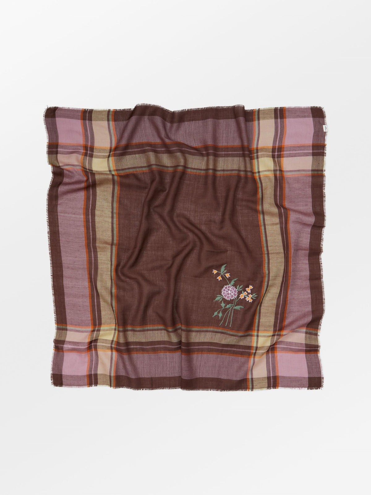 Becksöndergaard, Martha Wica Scarf - Hot Fudge Brown, scarves, scarves