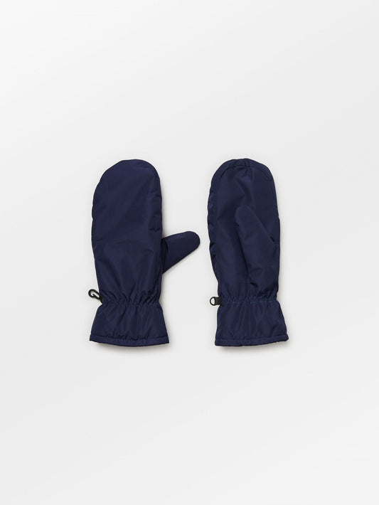 Becksöndergaard, Padded Nylona Mitten - Naval Academy Blue, accessories, accessories, sale, sale, sale